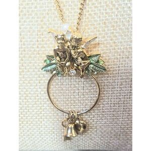 EDGAR BEREBI NIB Limited Edition Angel Charm Necklace